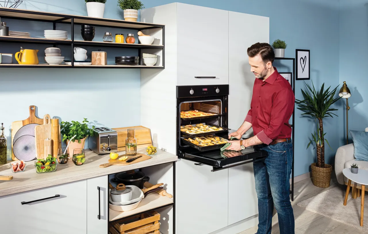 Piekarnik z parą wodną do pieczenia chleba