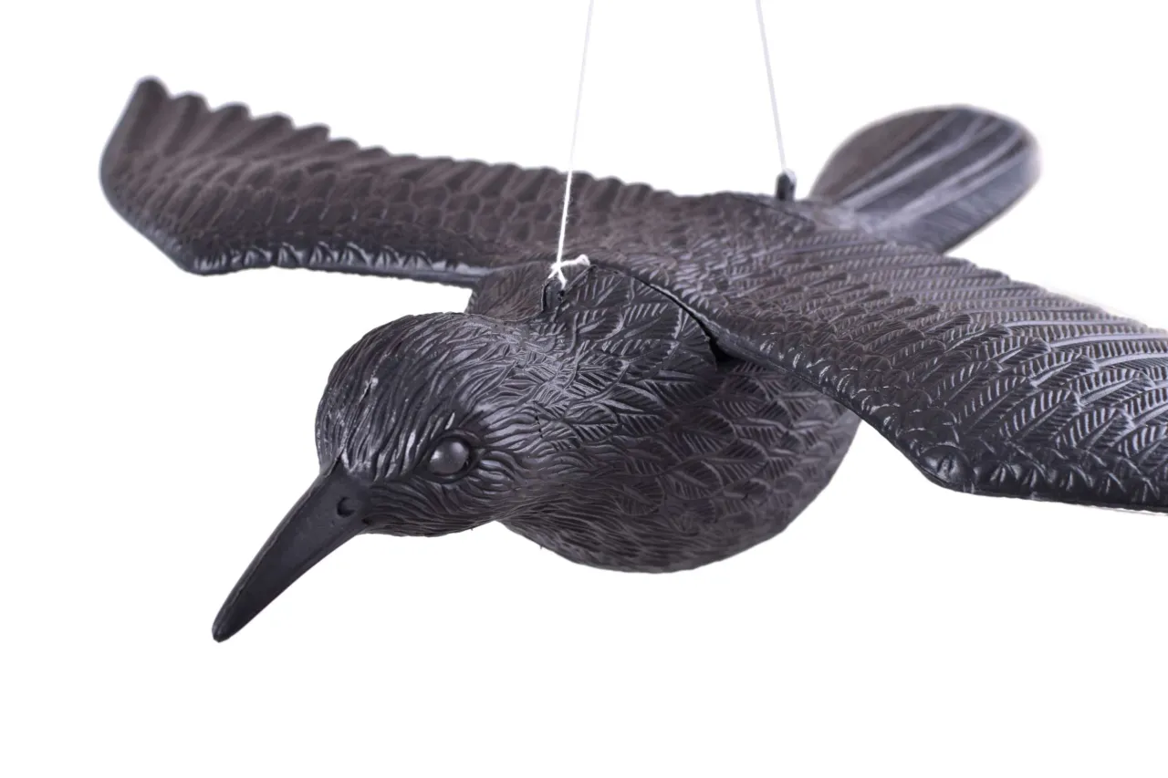 wizualne odstraszacze ptaków na balkon