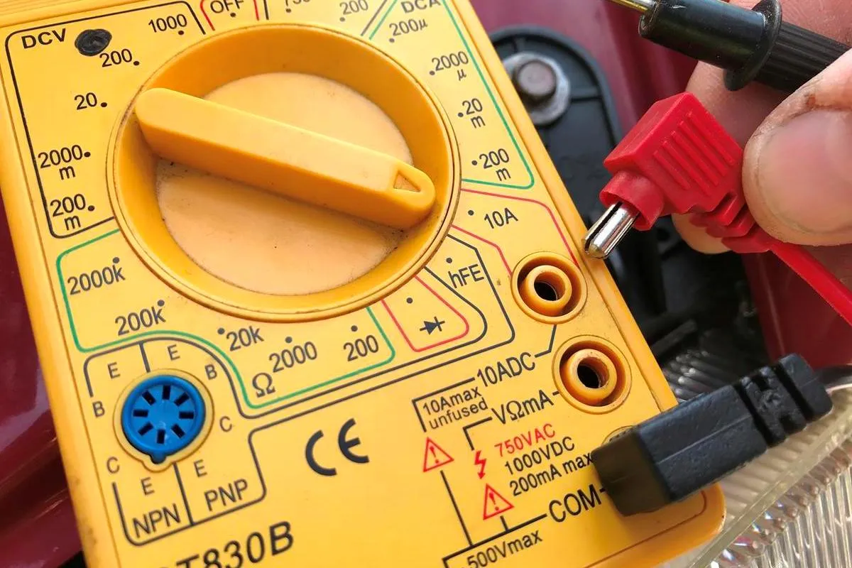 Jak sprawdzić świece żarowe multimetrem