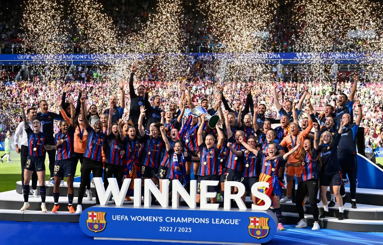 FC Barcelona Liga Mistrz&oacute;w puchary