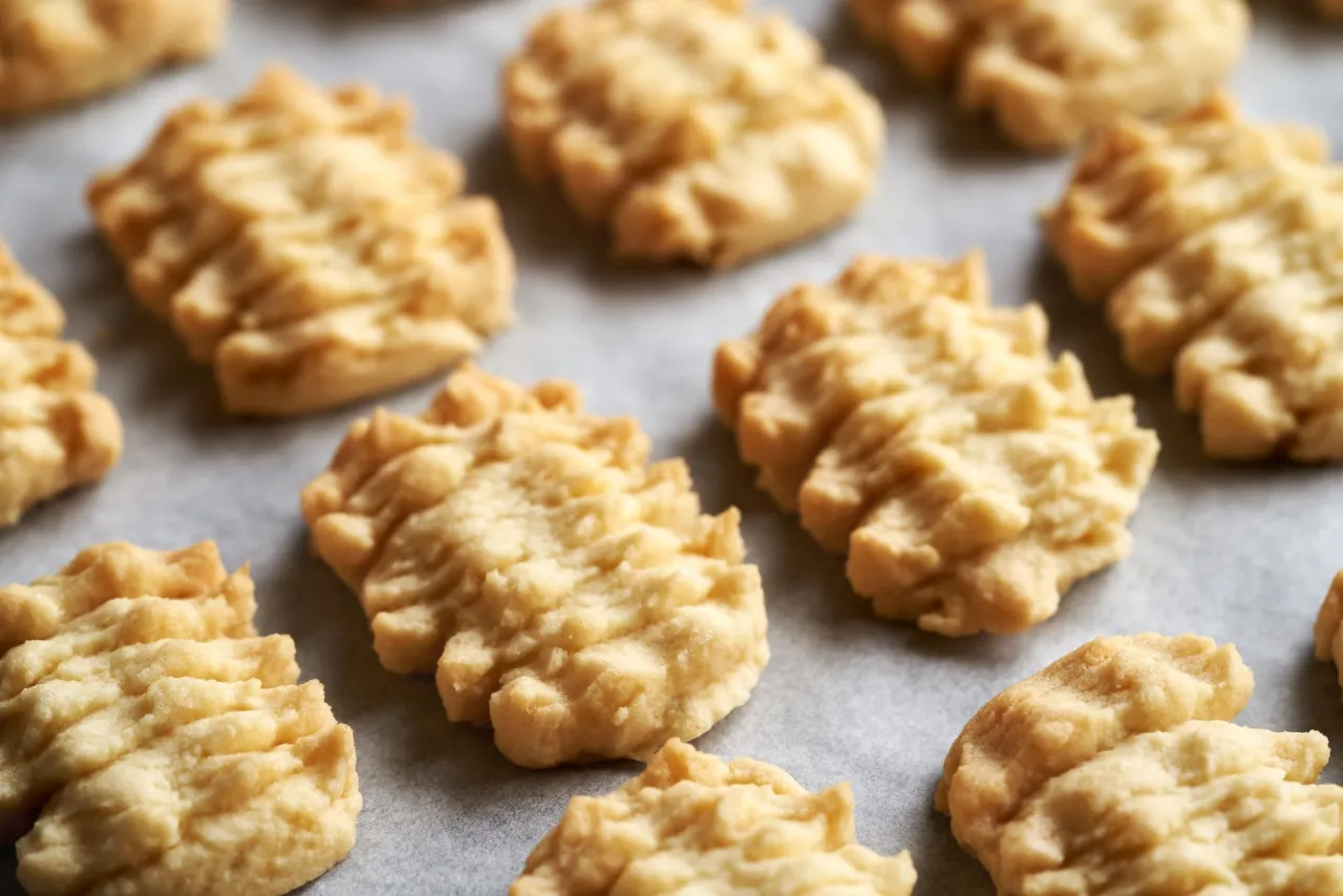 Babcia zagniatająca ciasto na ciasteczka