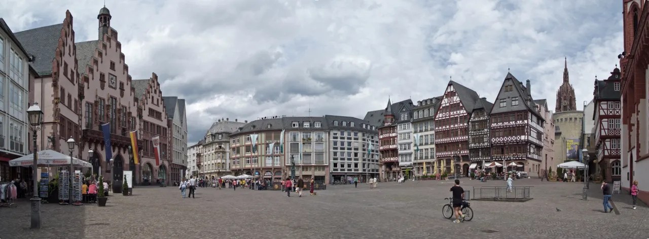 Frankfurt Römerberg historische Altstadt