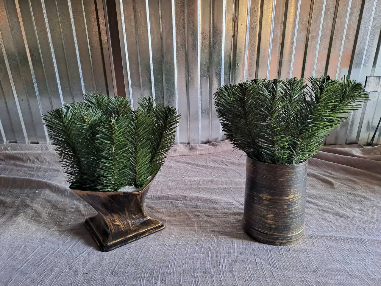 różne bazy pod stroiki cmentarne gąbka donica kora