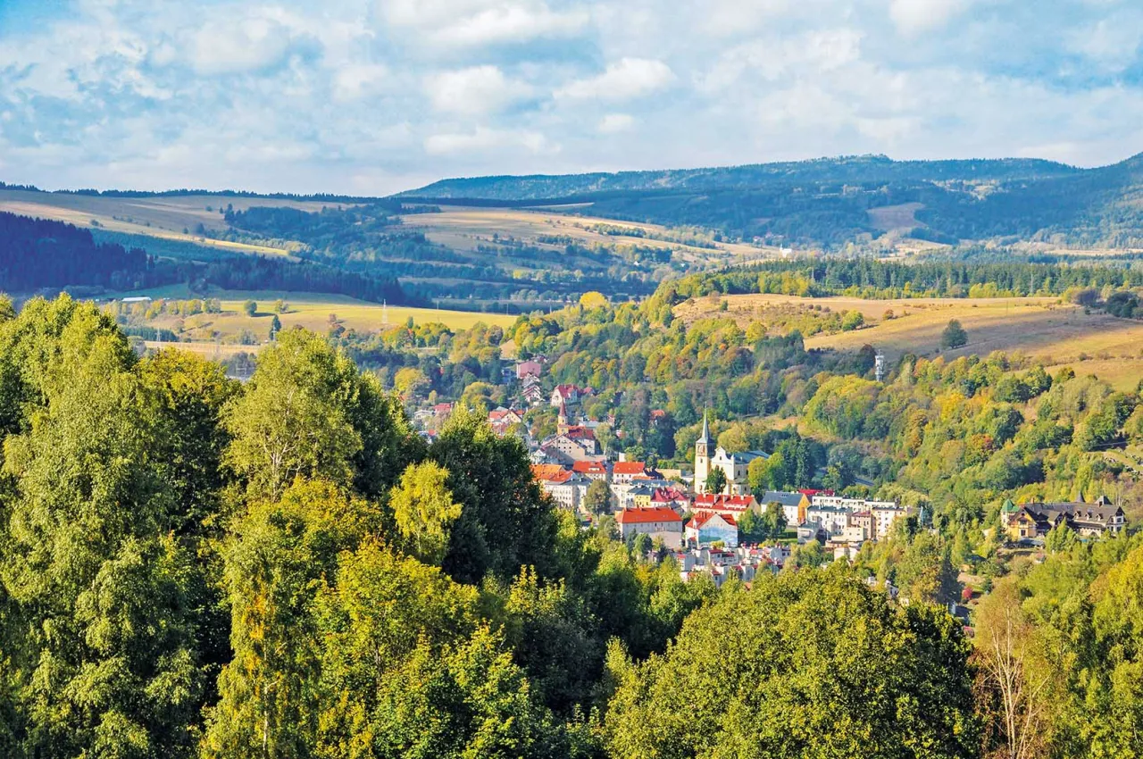 G&oacute;ry Orlickie krajobraz