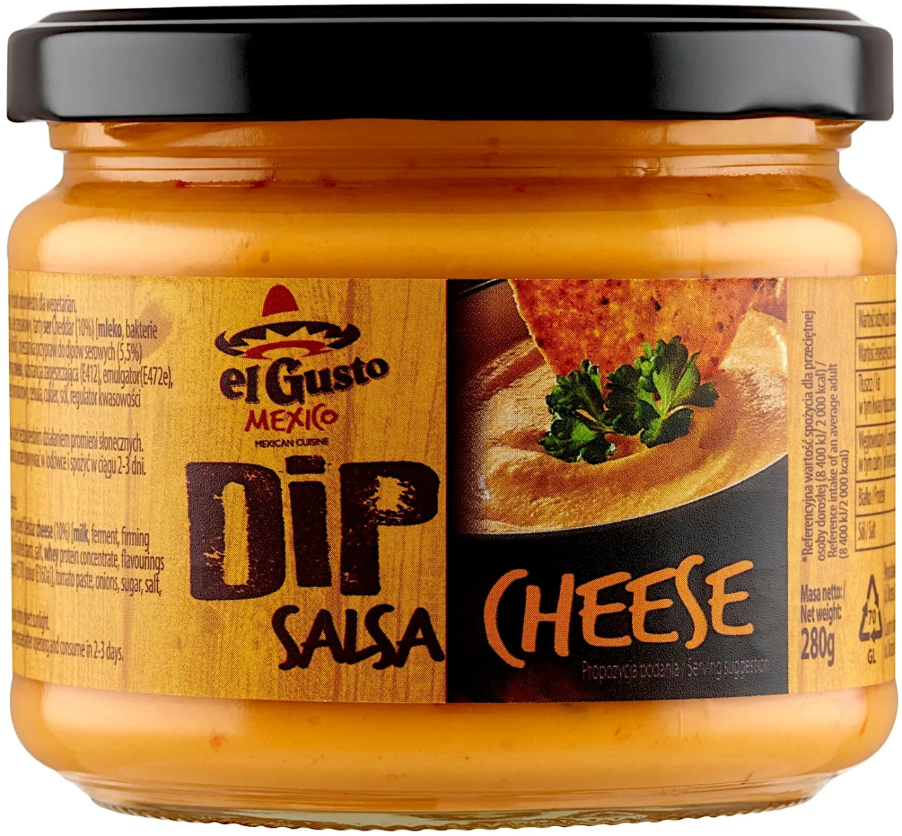 gotowe sosy serowe do nachos&oacute;w supermarket