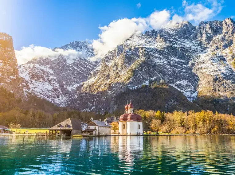 Königssee mit Watzmann bayerische Alpen