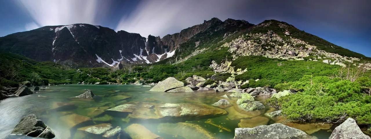 Śnieżne Kotły panorama Karkonosze