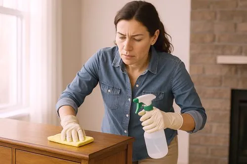 Domowe sposoby na odtłuszczanie mebli przed oklejaniem