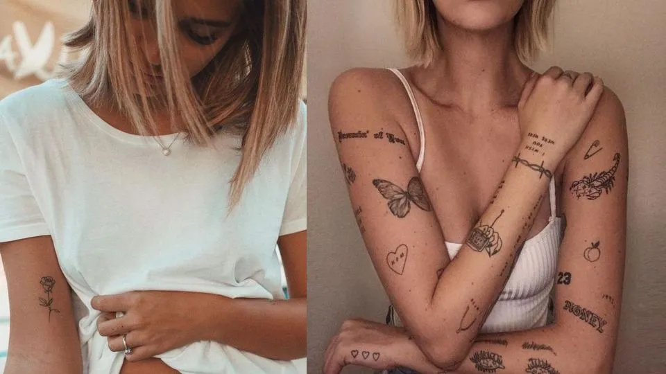 tatuaże r&oacute;żne miejsca na ciele symbolika