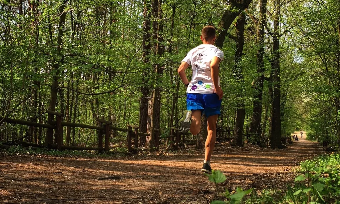 Lasek Bielański szlaki piesze rowerowe bieganie