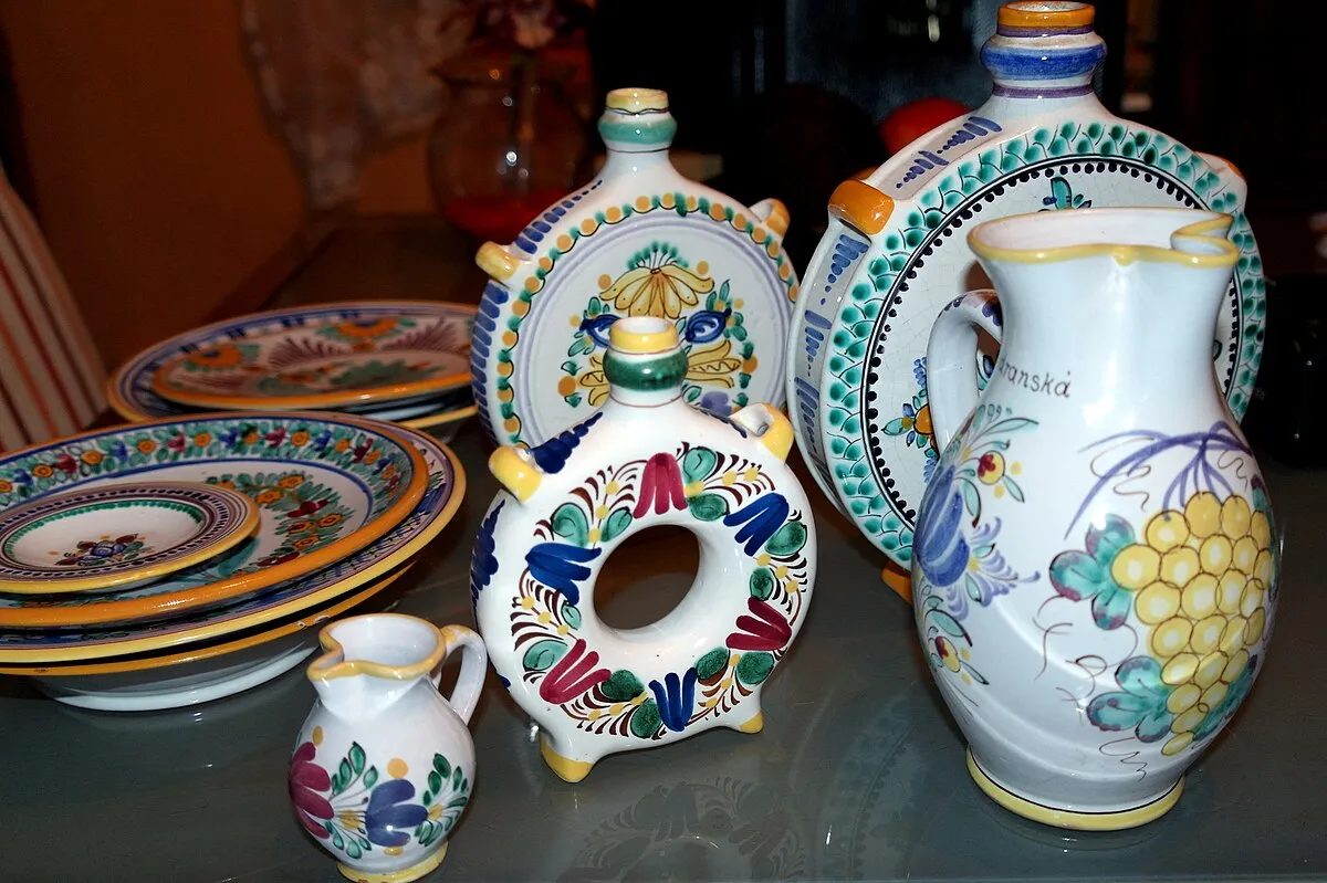 słowacka ceramika modranska