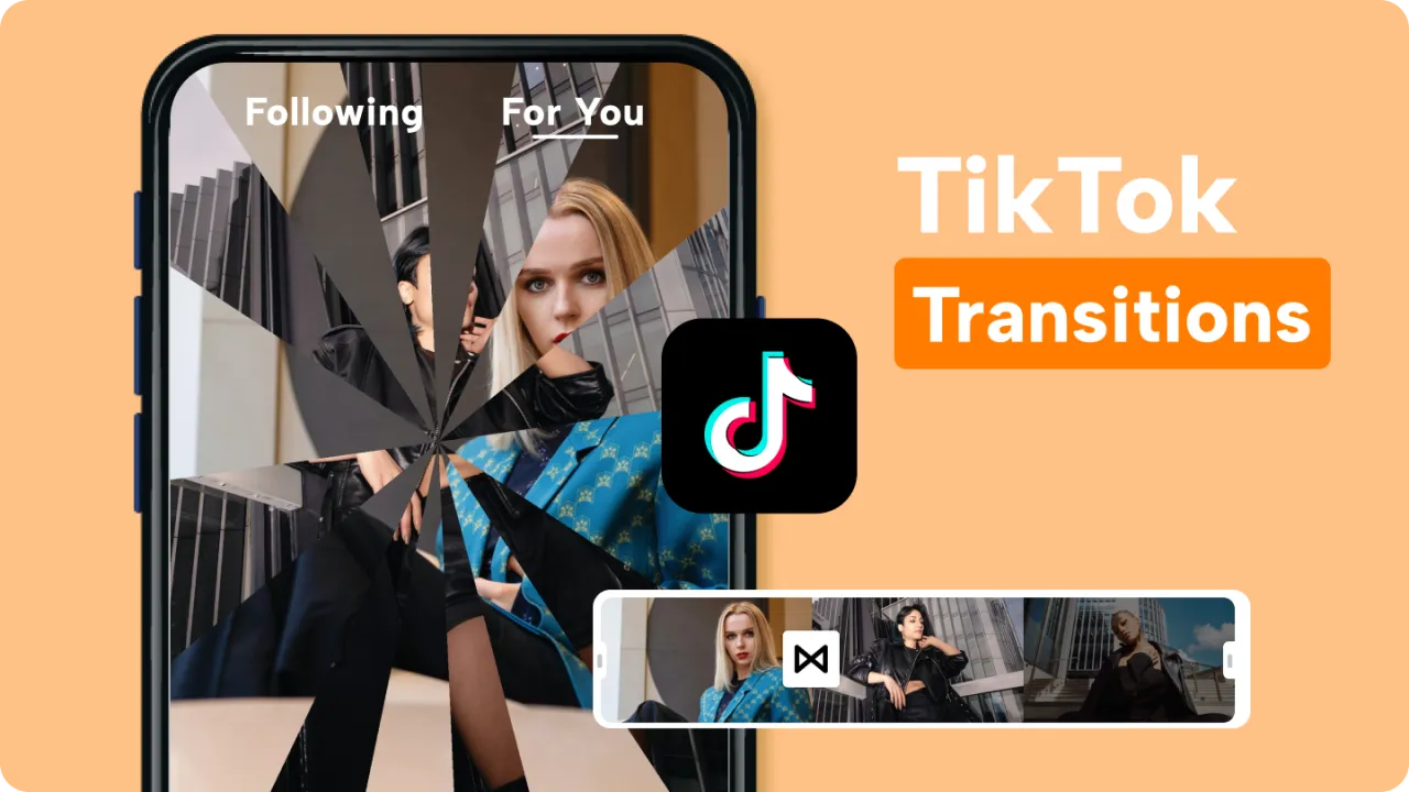 TikTok efekty przejścia muzyka