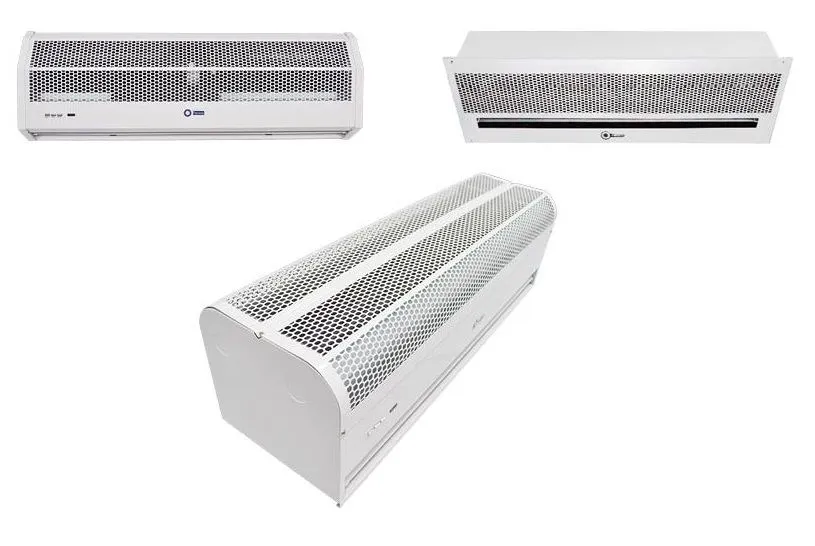 rodzaje kurtyn powietrznych elektryczna wodna