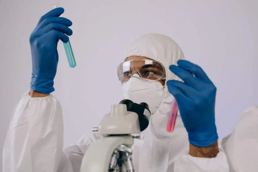 bezpieczeństwo w laboratorium chemicznym prob&oacute;wki