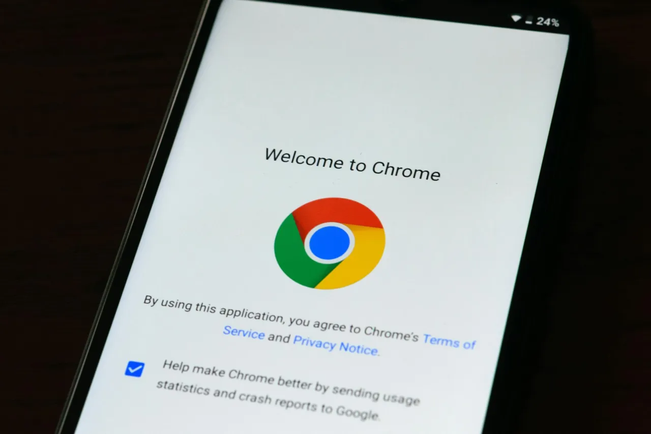 Google Chrome na telefonie i tablecie