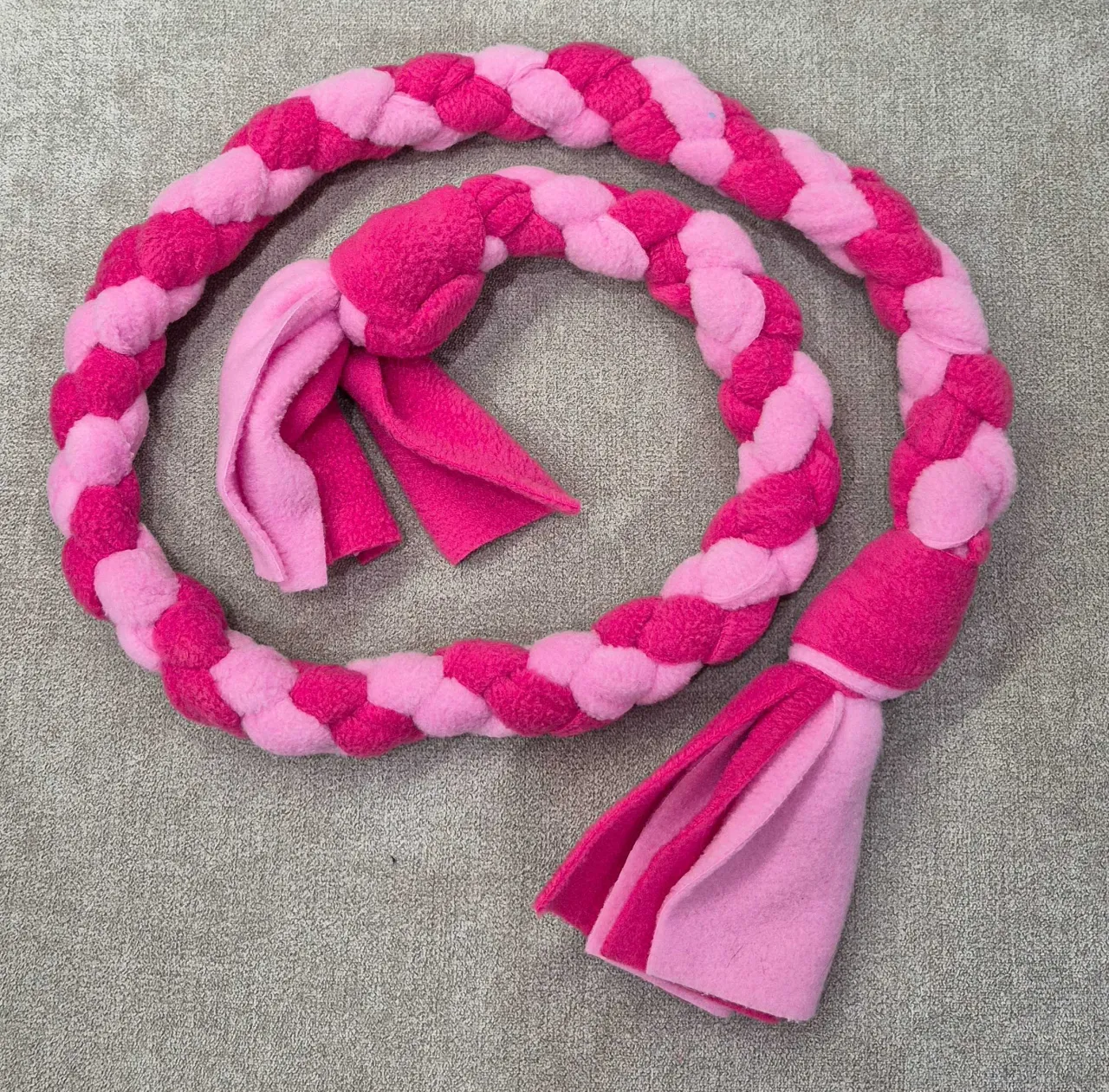 materiały na szarpak dla psa polar koszulka lina