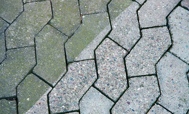 Impregnacja kostki brukowej na schodach