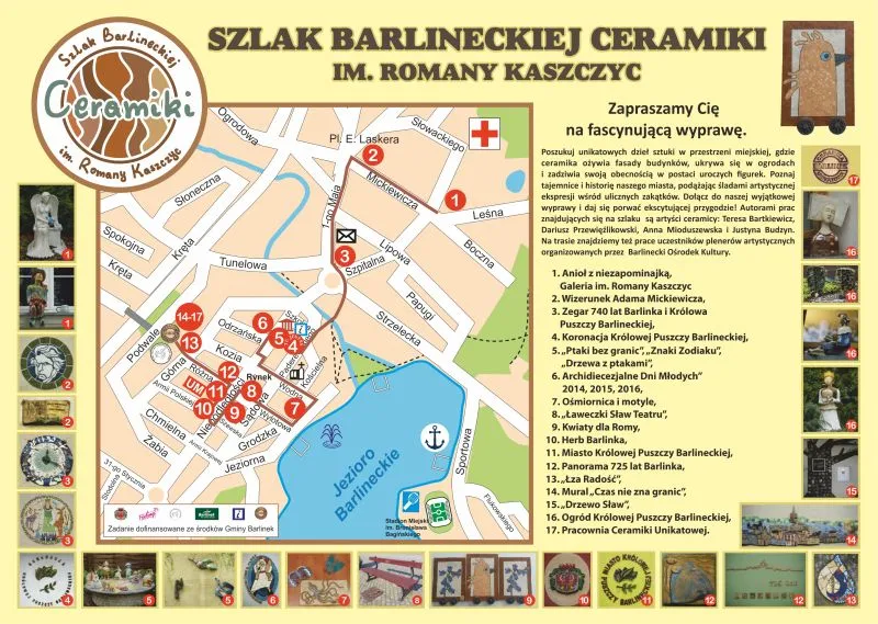 mapa pracowni ceramicznych krak&oacute;w