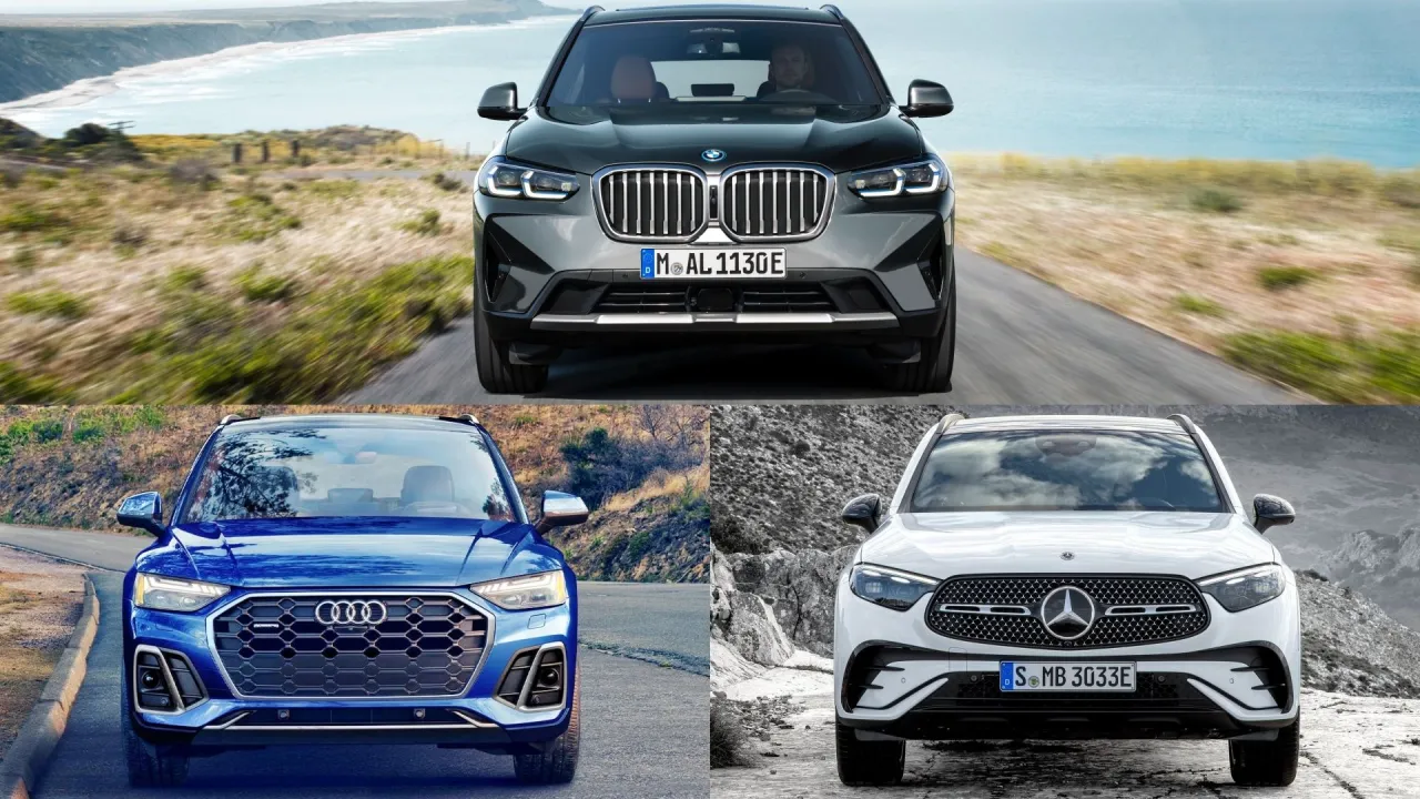 Mercedes GLC 300 4MATIC vs BMW X3 vs Audi Q5