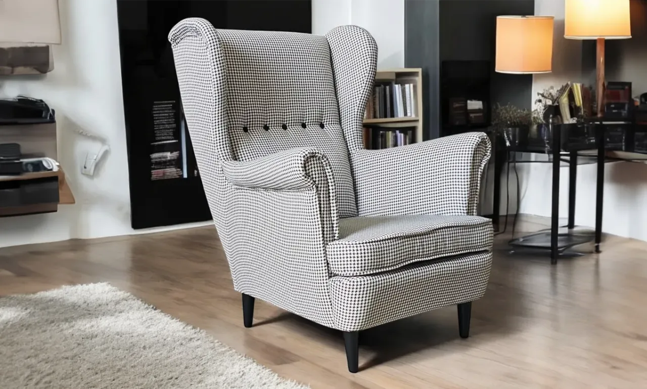 Wymiary fotela uszak do małego pokoju