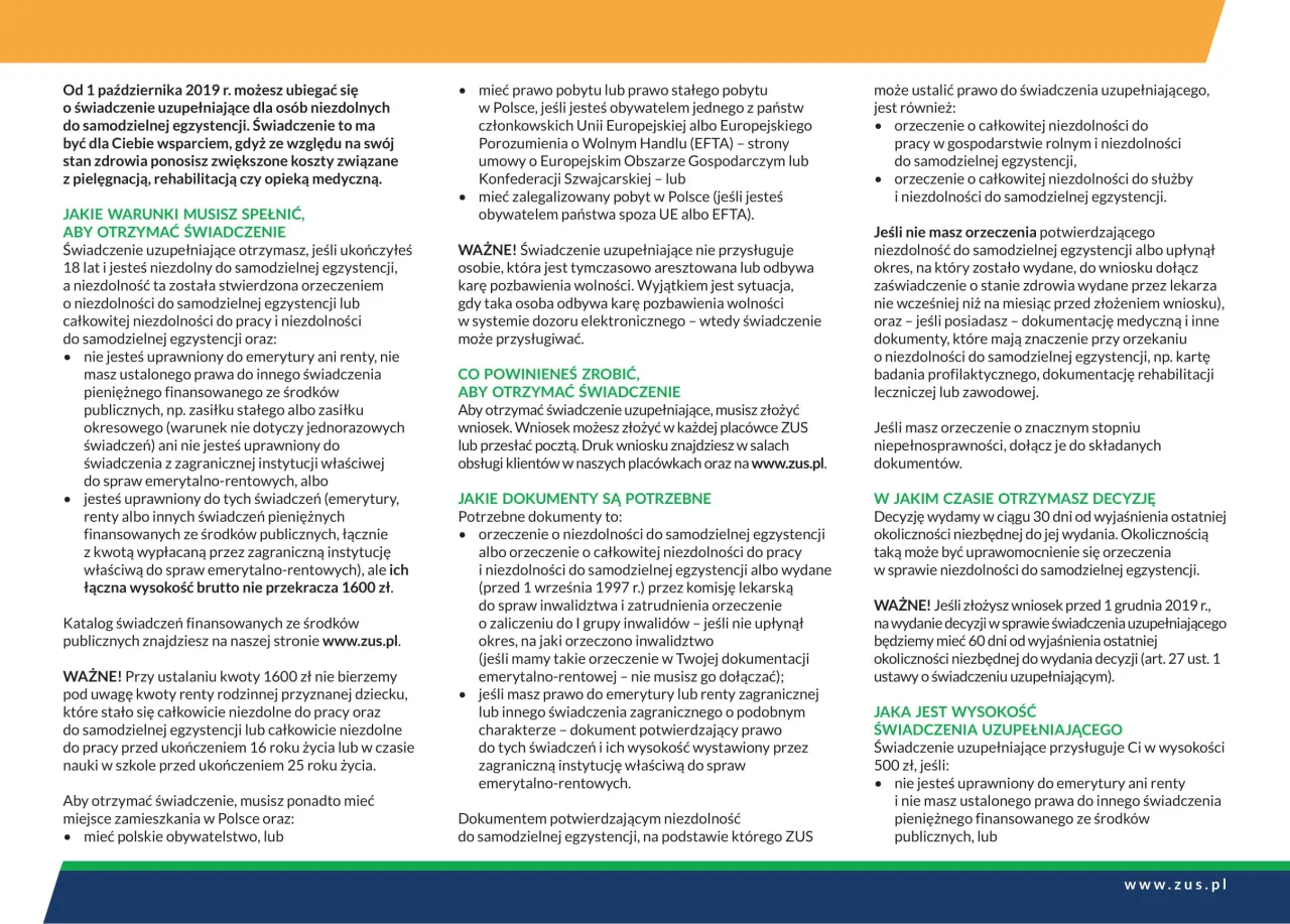 Dokumenty medyczne do ZUS