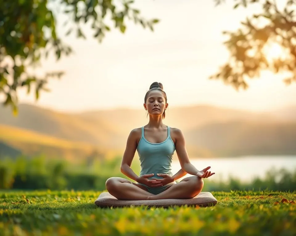 osoba relaksująca się, delikatny ruch, świadome ciało