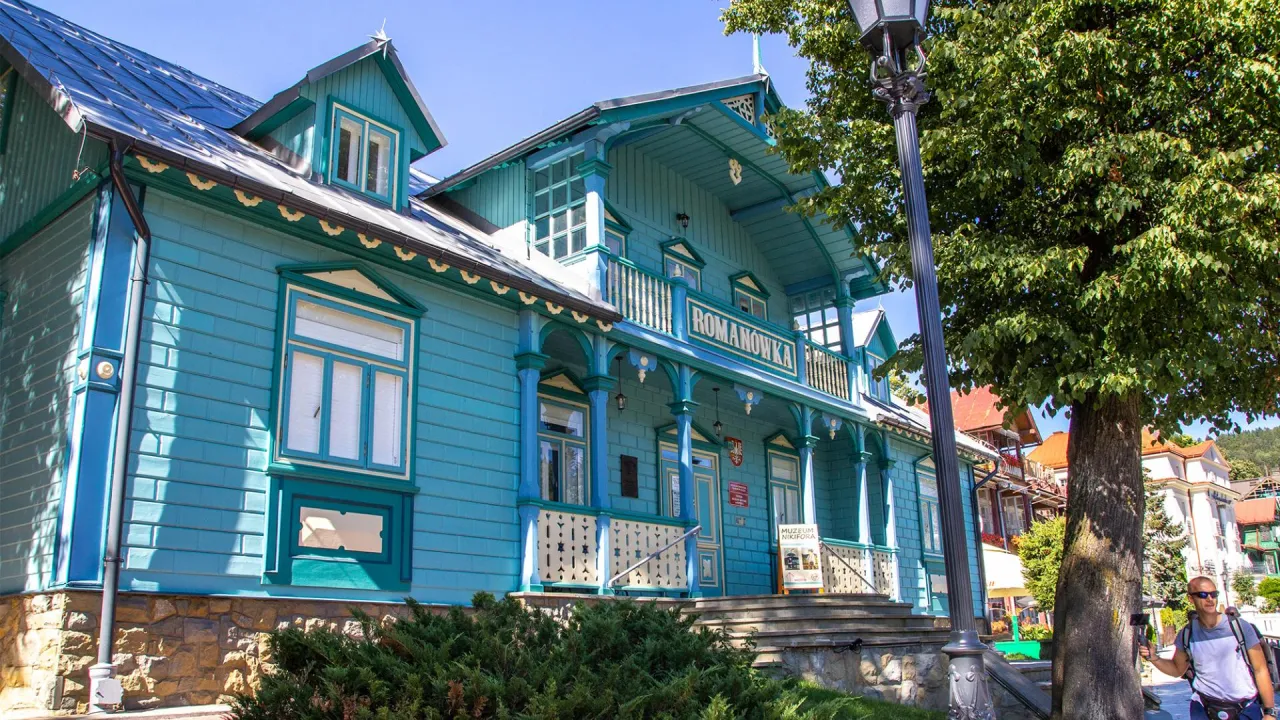 Muzeum Nikifora Krynica-Zdr&oacute;j willa Roman&oacute;wka