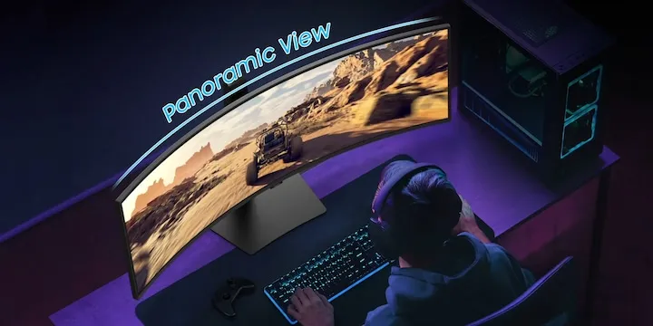 Zdjęcie Co daje zakrzywiony monitor? Odkryj jego niezaprzeczalne zalety