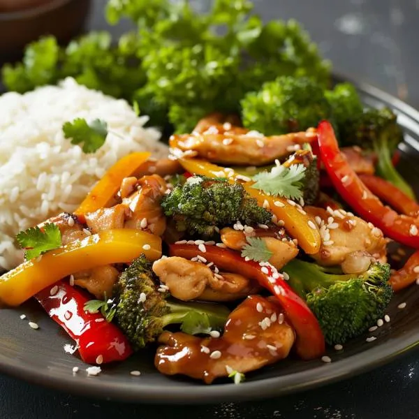 Zdjęcie Szybki i pyszny przepis na wieprzowinę stir fry z warzywami