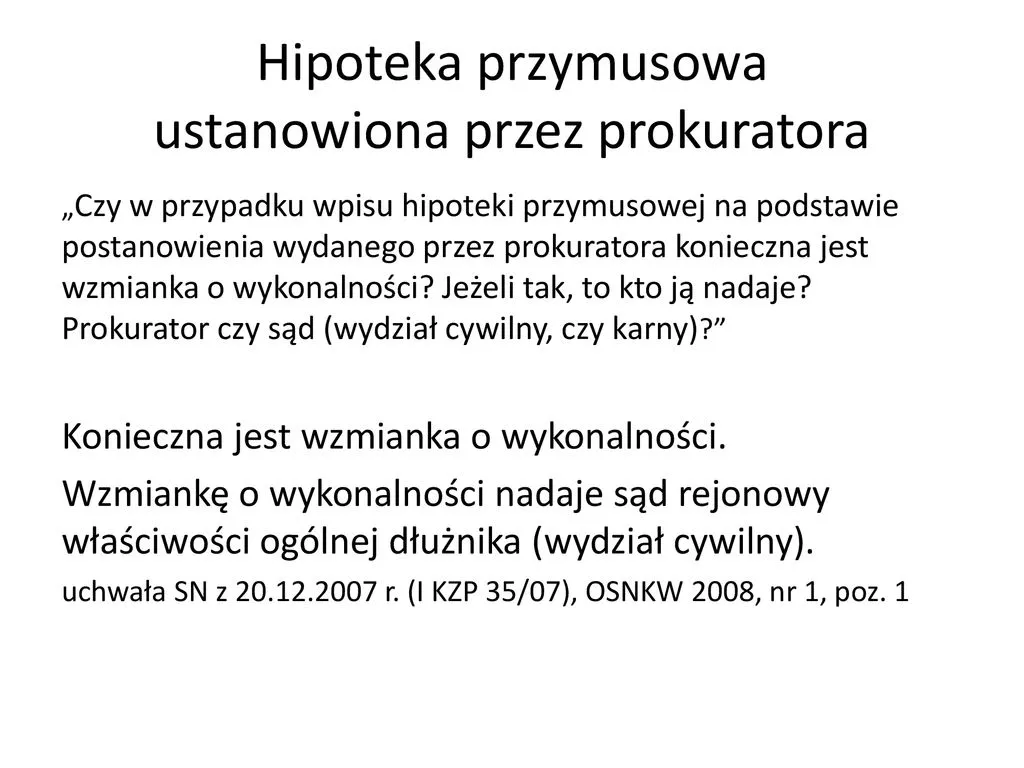 Zdjęcie Czy hipoteka przymusowa wygasa po licytacji komorniczej? Sprawdź prawdę