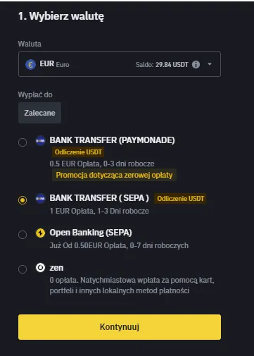 Zdjęcie Jak szybko i bezpiecznie wypłacić środki z Binance na Revolut bez ukrytych opłat