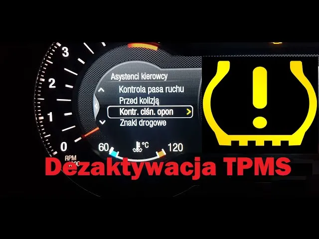 Zdjęcie Jak wyłączyć kontrolkę ciśnienia w oponach ford i uniknąć problemów