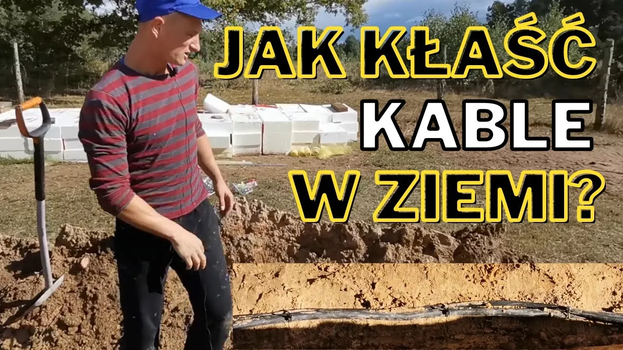Zdjęcie Jak głęboko kabel elektryczny na działce? Uniknij kosztownych błędów