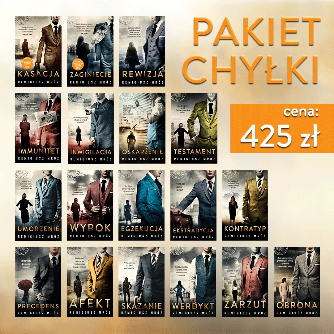 Zdjęcie Chyłka recenzja książki: Dlaczego Kasacja zaskakuje czytelników?