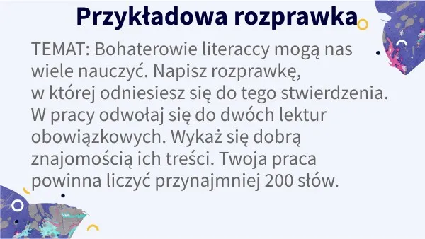 Zdjęcie Czy literatura naprawdę uczy, jak żyć? Rozprawka z przykładami i argumentami