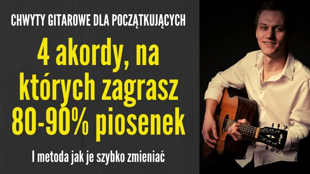 Zdjęcie Podstawowe chwyty na gitarze, które każdy początkujący musi znać