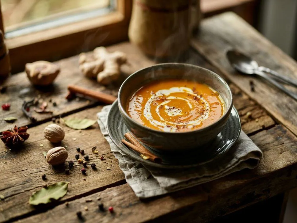 Zdjęcie Co dodać do zupy dyniowej? Sekrety smaku i idealnej konsystencji.