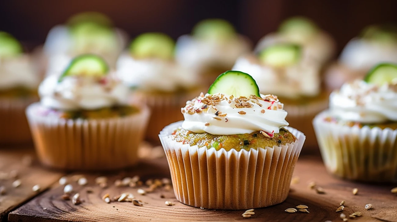 Babeczki z cukinii - Przepis na muffinki cukiniowe