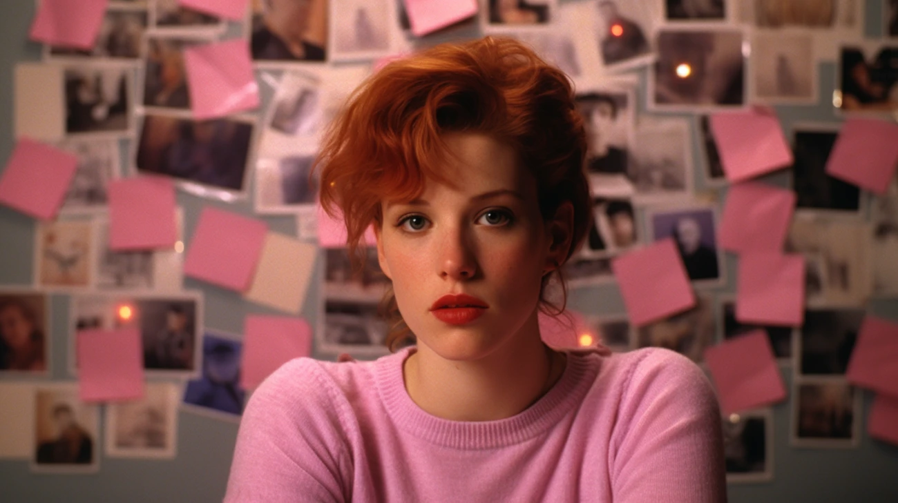 Molly Ringwald mówi, że John Hughes napisał Szczesliwych szesnastke po zobaczeniu jej fotografii headshot