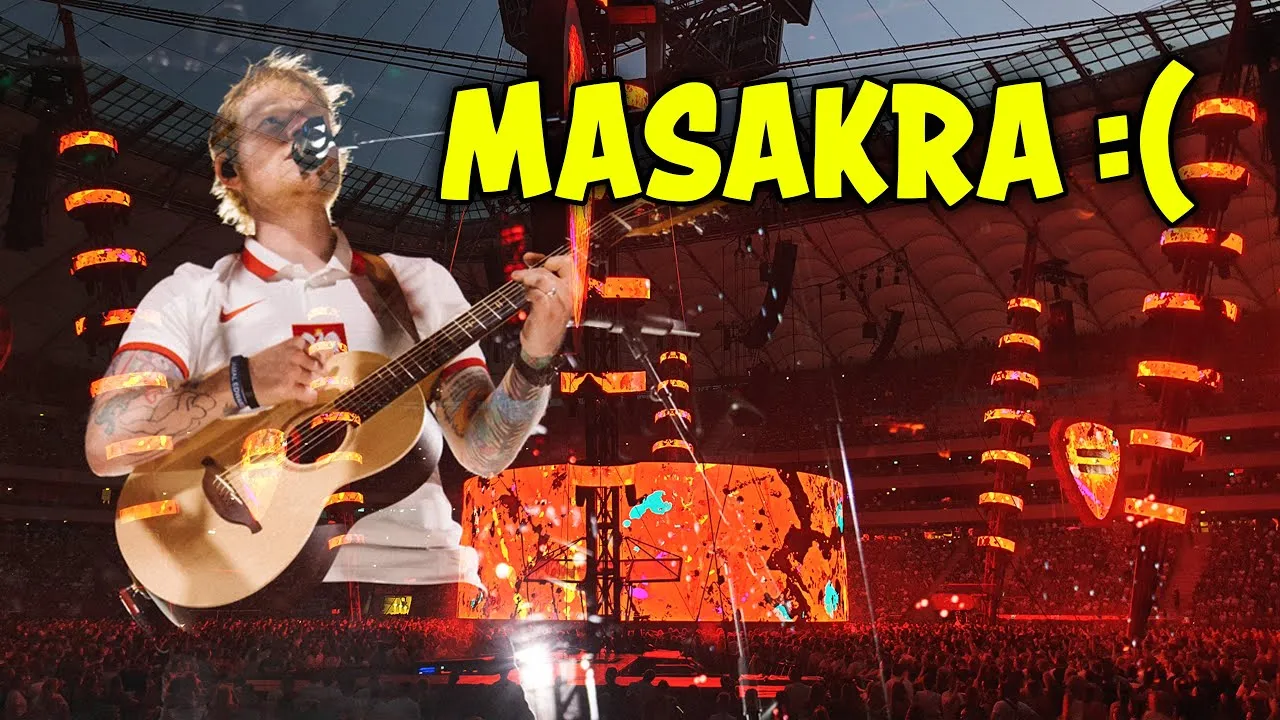 Zdjęcie Ile ludzi przyszło na koncert Ed Sheerana w Warszawie? Zaskakujące liczby!