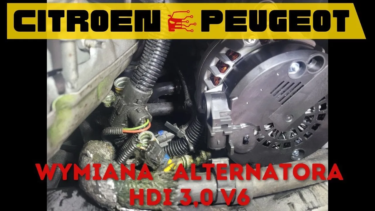 Zdjęcie Jak wymontować alternator w Citroen Xsara Picasso bez problemów