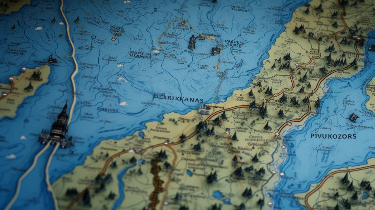 Mapa Gąski - Google Mapa i Wskazówki drogowe