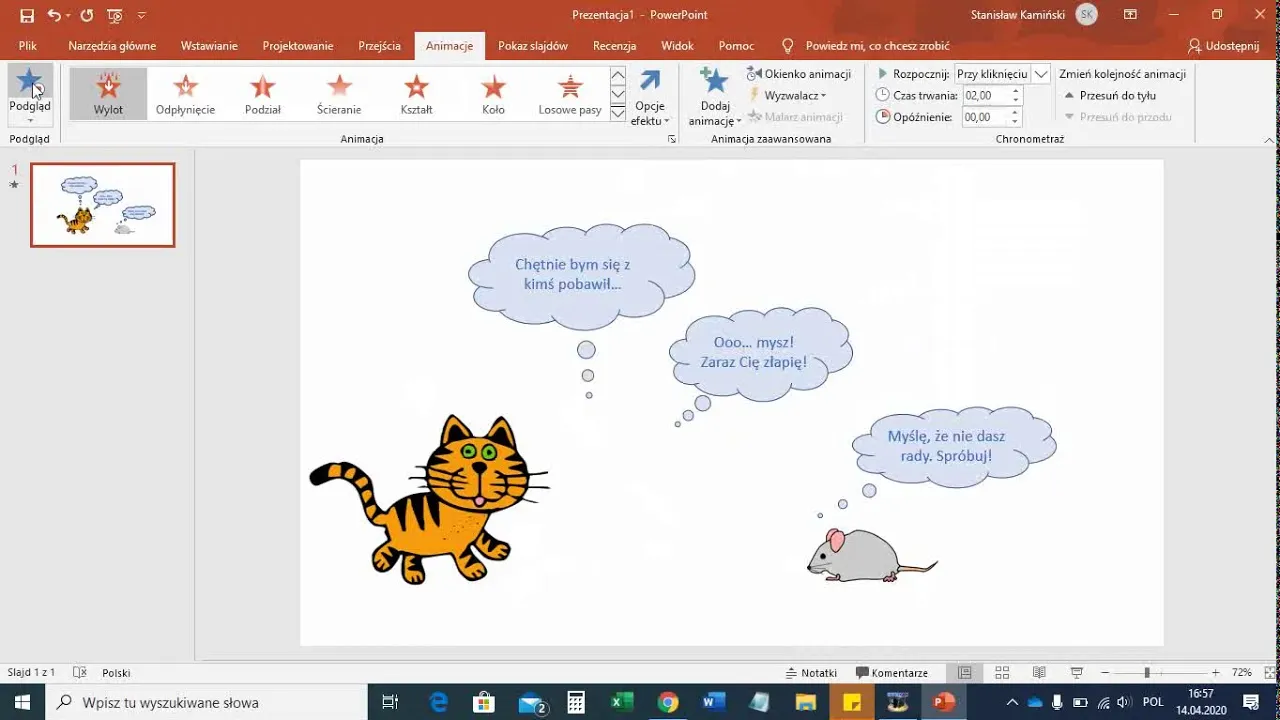 Zdjęcie Jak dodać animacje w PowerPoint i sprawić, by prezentacja ożyła