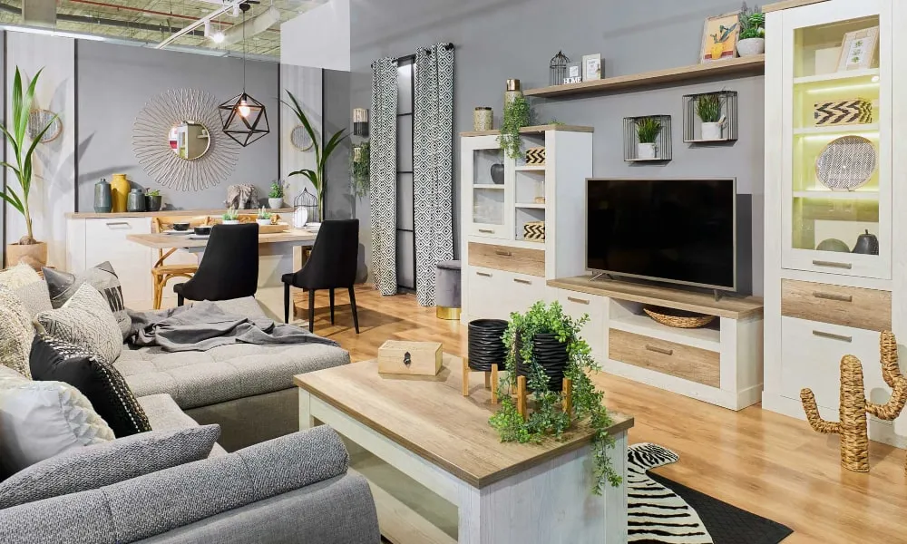 Zdjęcie Muebles de salón Conforama: estilos, precios y cómo acertar