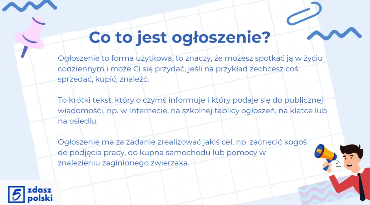 Zdjęcie Jak się pisze ogłoszenie: kompletny poradnik z praktycznymi zasadami