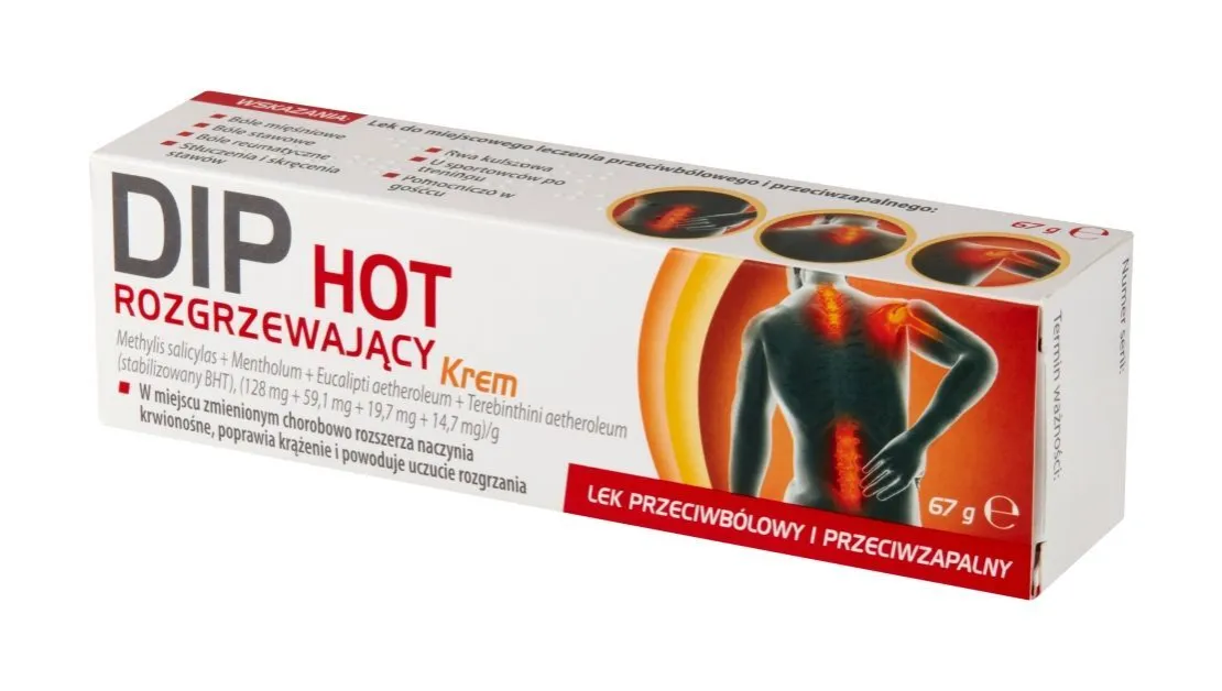 suplementy na ból mięśni i maści rozgrzewające