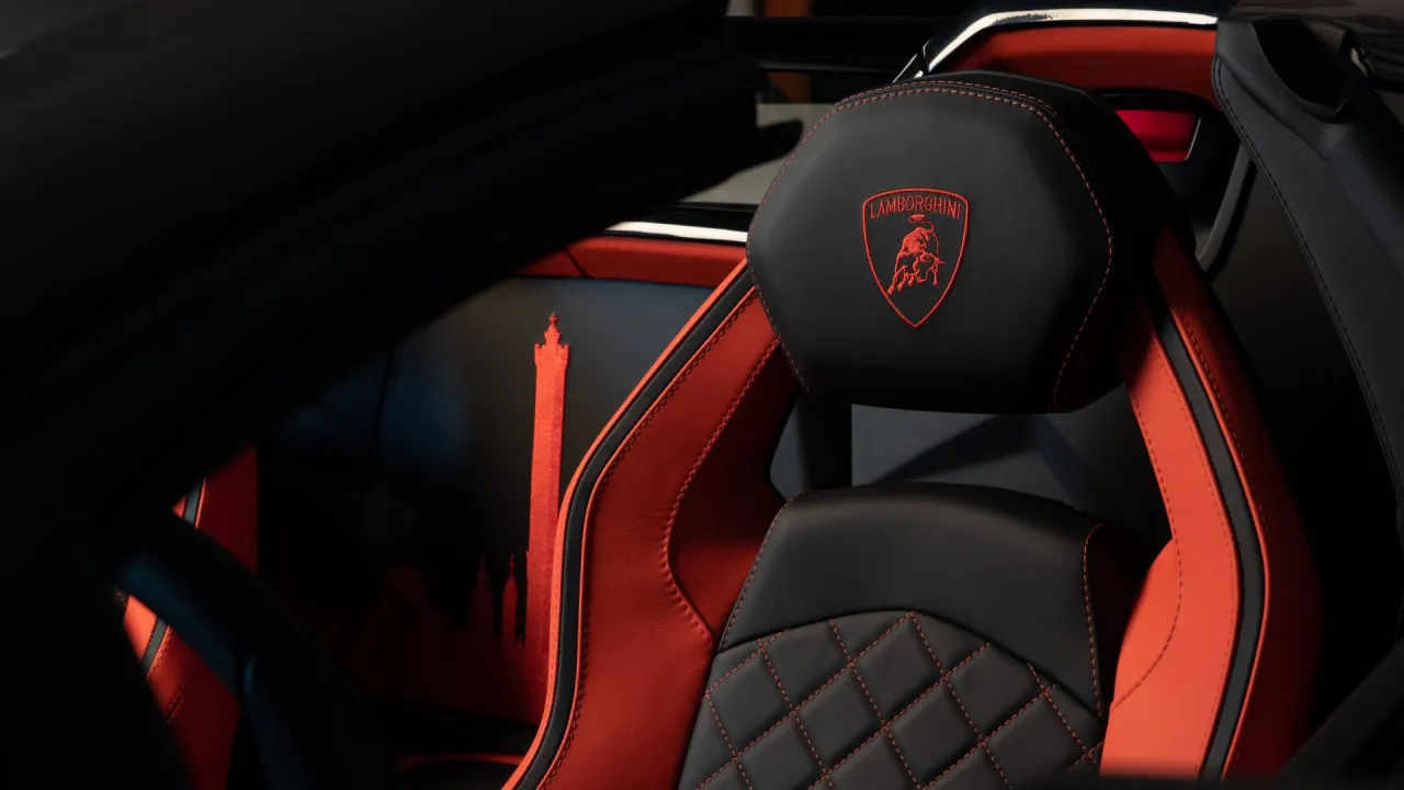 Lamborghini Ad Personam wnętrze
