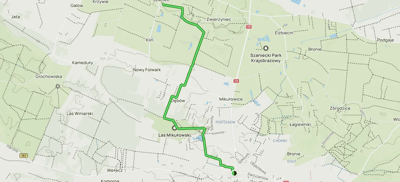 Mapa Busko-Zdrój położenie Polska