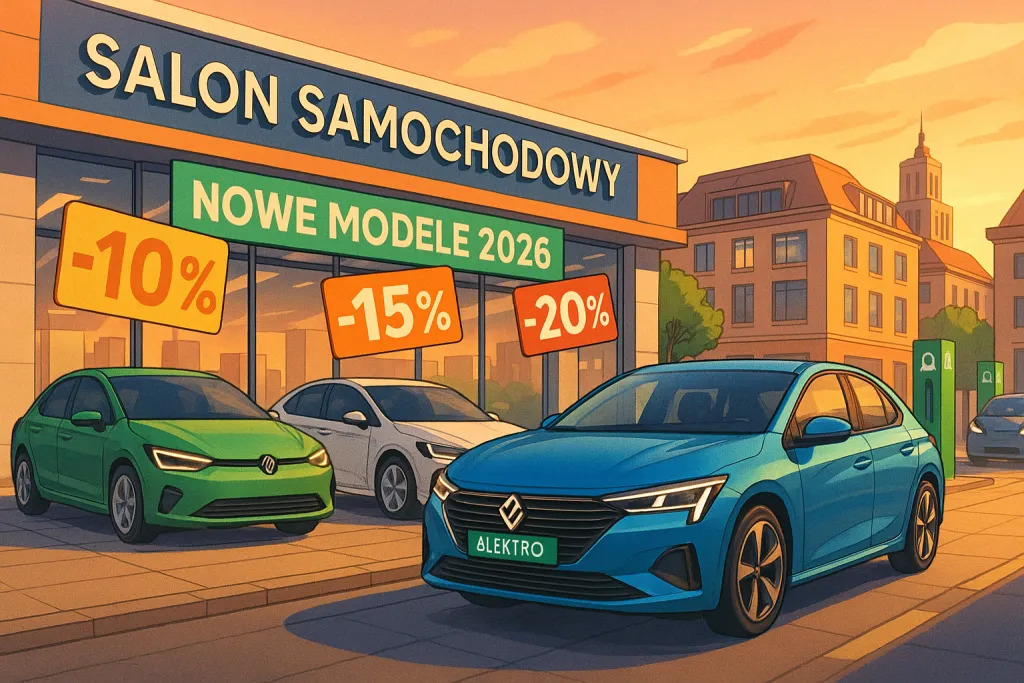 Nowe opłaty za samochody w Polsce 2026 grafika