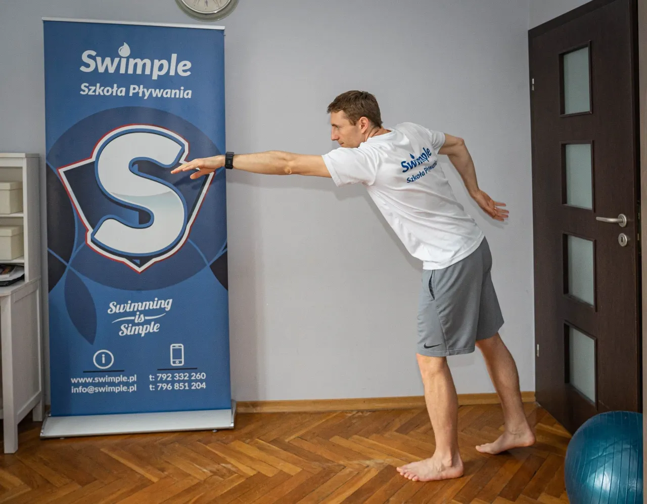 ćwiczenia na lądzie pływanie kraul